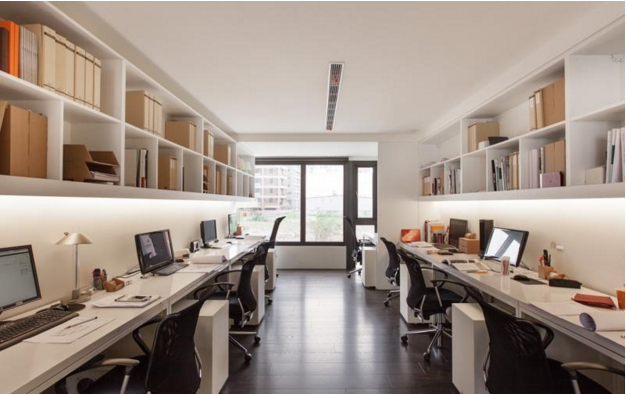 办公室装修实景图